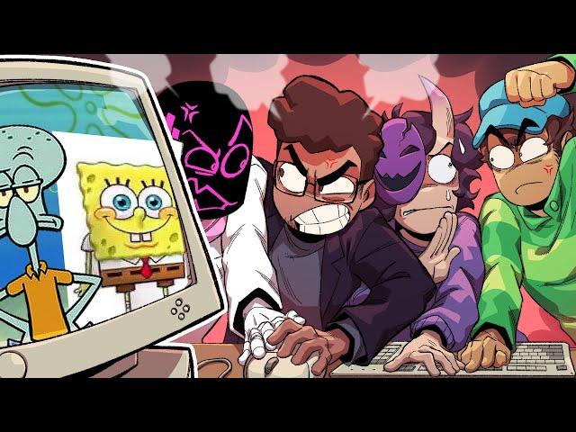 Losing FRIENDSHIPS over SPONGEBOB Flash Games