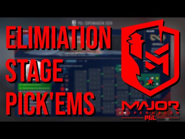 PICK'EMS CS2 PGL COPENHAGEN MAJOR (ELIMINATION STAGE)