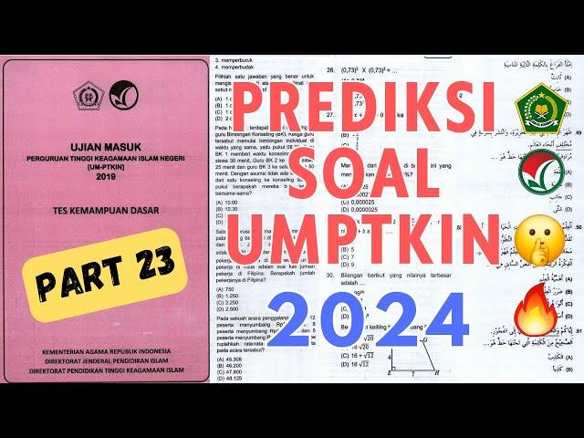 SOAL UMPTKIN 2024 !!! PART 23 