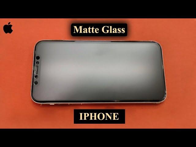 I Phone Matte Screen Protector