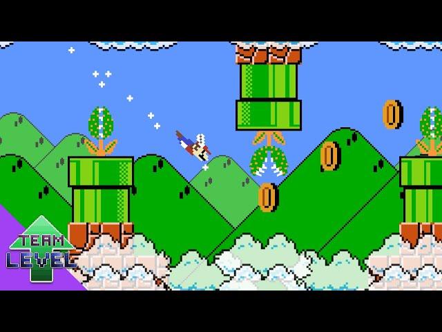 If Super Mario Bros. had Super Mario 64 Physics