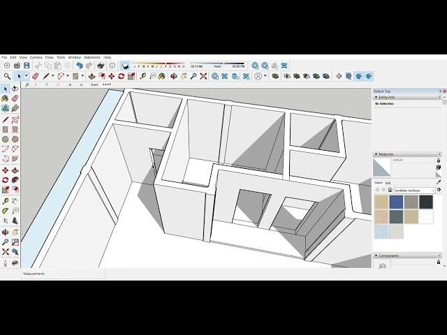 SketchUp BEST TUTORIAL FOR BEGINNERS - How I made This (step by step)