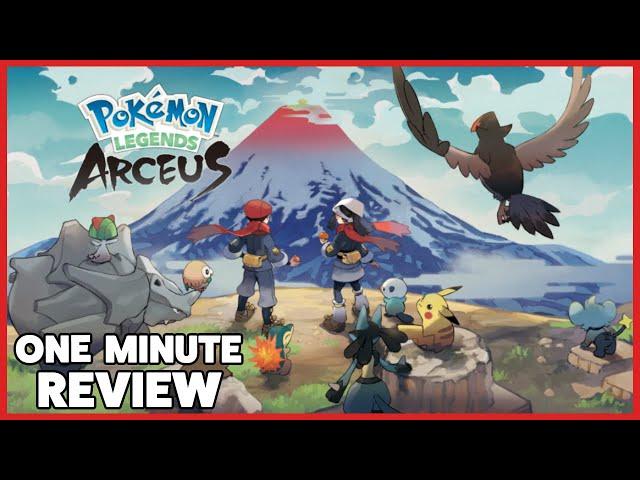 Pokémon Legends: Arceus | One Minute Review