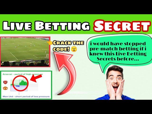 LIVE Football BETTING Strategy that Works 