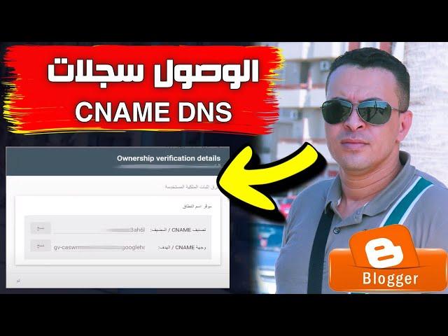 How to access the CNAME DNS records for the domain after deleting it from Blogger and GoDaddy