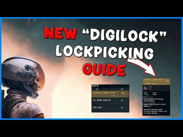 Starfield Lock Picking Guide, New REVAMPED Digipicking Mechanic!