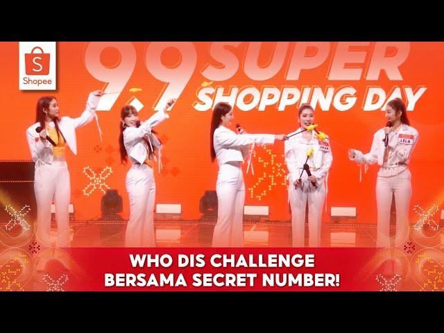 Secret Number Who Dis Challenge (INDO & ENG Sub) | Shopee 9.9 TV Show