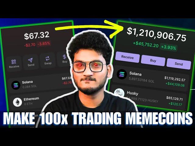 Make 100x Trading MEMECOINS LIKE A PRO | FULL GUIDE SNIPING WHALE WALLETS