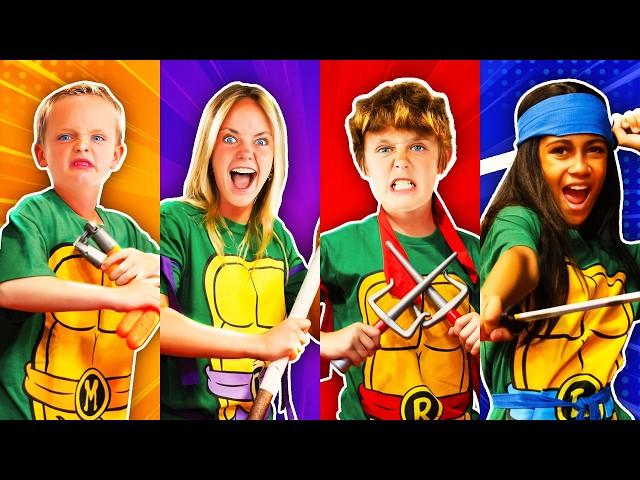 Ninja Turtles Fun Squad Adventure! (Shredder Attacks!)