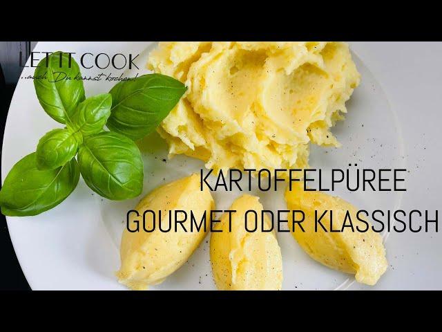 Zweierlei Kartoffelpüree normal oder Gourmet