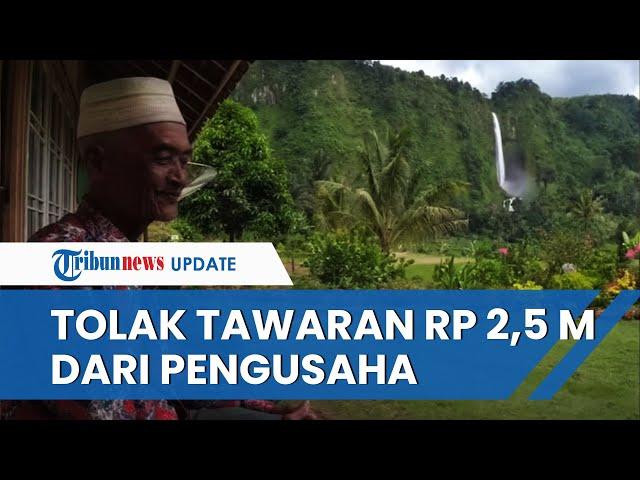 Viral Video Rumah di Cianjur dengan Pemandangan Air Terjun, Pernah Ditawar Rp 2,5 M tapi Ditolak