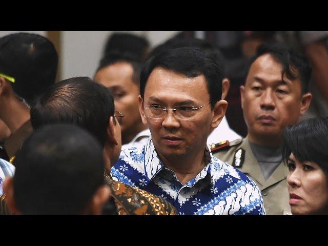 Jakarta governor Ahok jailed two years for blasphemy