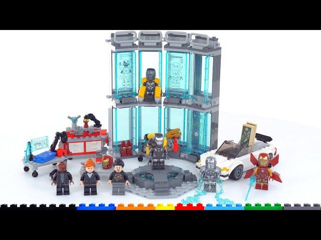 LEGO Iron Man Armory #NotSponsored review! Solidly good, terribly priced