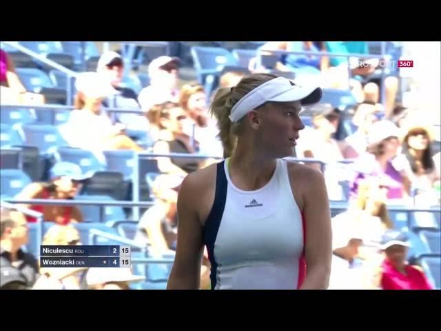 Wozniacki  vs Niculescu