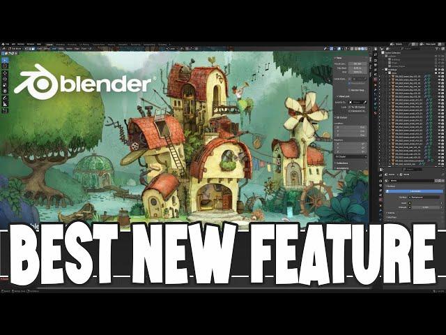 The Best New Feature in Blender 4.3?