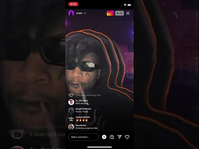 TM88 Plays 2 Fire Beats on IG Live (Jul 8, 2022)