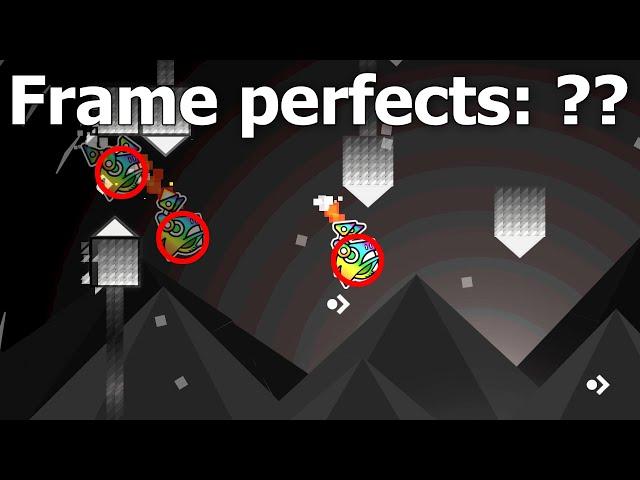 Shardscapes with Frame Perfects counter — Geometry Dash