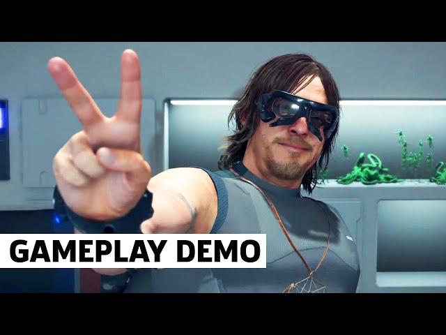 Death Stranding Director's Cut Gameplay Breakdown | Gamescom ONL 2021