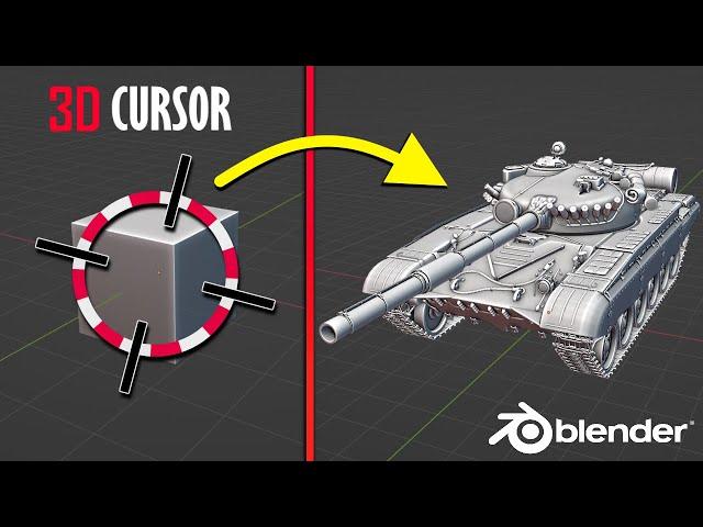 4 Different Ways to Use the 3D Cursor in Blender (Arijan)