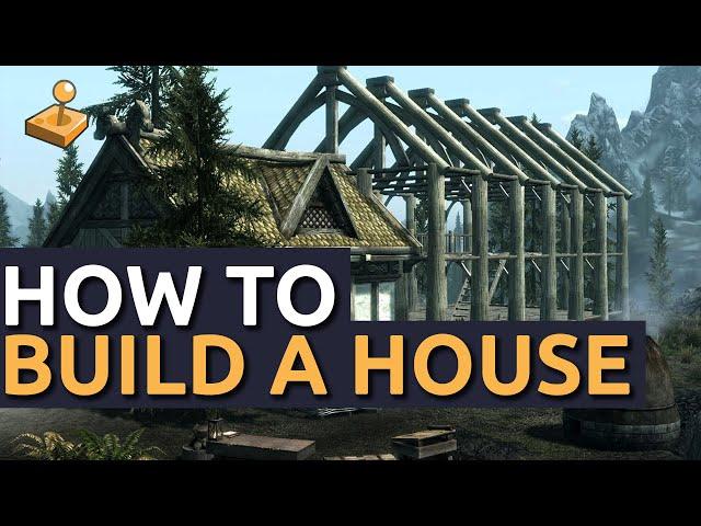 Skyrim Hearthfire DLC - How To Build a House and Find Building Materials