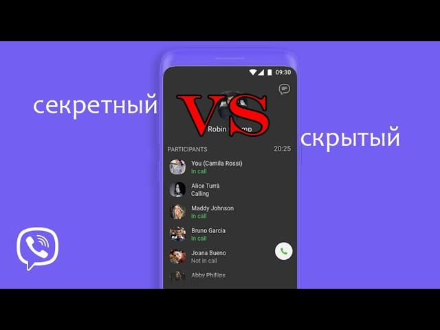 Скрытые и секретные чаты в viber, Обзор 2020.