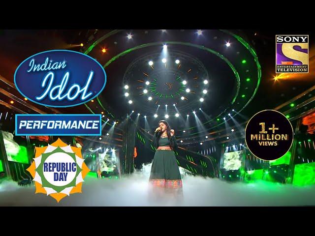 Sireesha ने 'Ae Mere Watan Ke Logon' पे दिया एक दमदार Performance! | Indian Idol Season 12