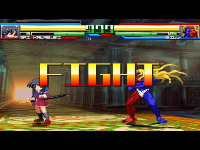 NICK54222 MUGEN: Mai Kawasumi (me) VS Gill