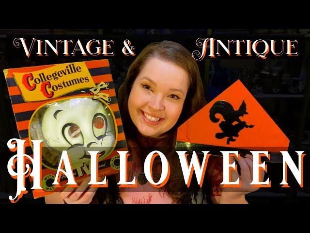  TRUE VINTAGE HALLOWEEN DECOR HAUL 2024  Year-Long Spooky Season Shopping Haul! 