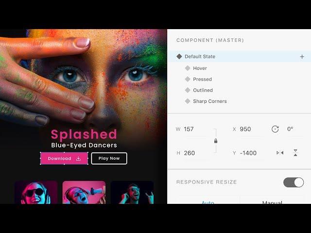 Component States in Adobe XD – Hover & Micro-Interactions