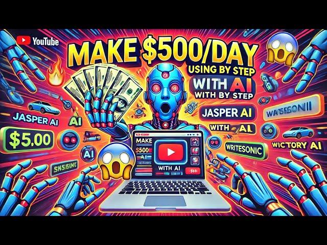  Make $500/Day Using AI (Step by Step) – No Experience Needed! 