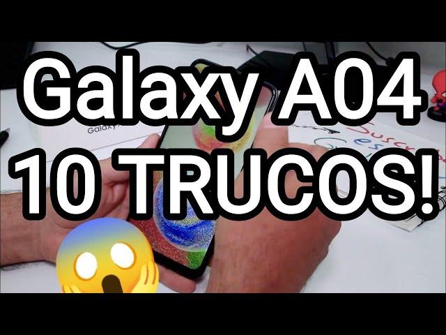 10 Trucos para Samsung Galaxy A04, A04s, A04e Consejos Trucos y Novedades