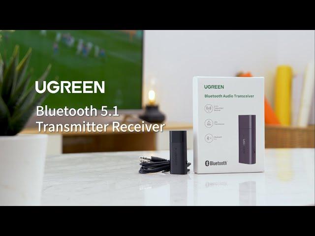 UGREEN Bluetooth 5.1 Transmitter Receiver | 2 in 1 Wireless USB Dongle