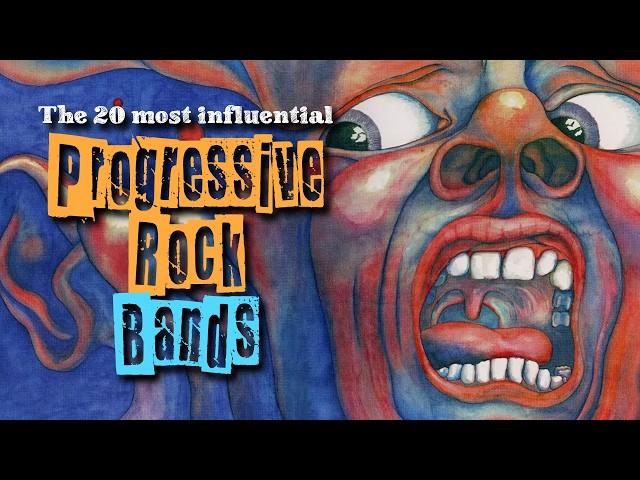 The 20 Most Influential Progressive Rock Bands | #toplist #progressiverock