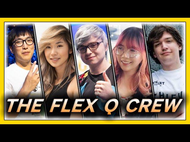 THE FLEX Q CREW (ft. Sneaky, Meteos, Doublelift, Leena, LilyPichu)