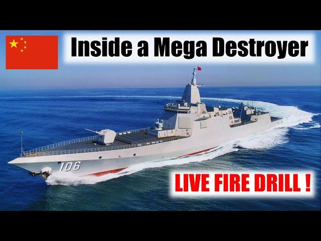 A Tour Inside China's Massive Type 055 Destroyer