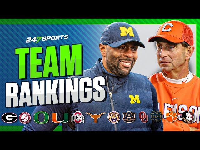 Class of 2024 Team Rankings — Top 30 | Who OWNS Recruiting? | Alabama, Ohio State, LSU