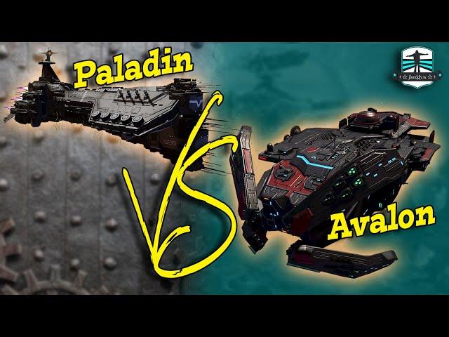 NEW Mothership Avalon vs Paladin - War Robots Comparison