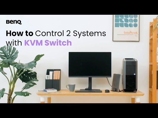 KVM Switch: One Set to Control Your Two Systems