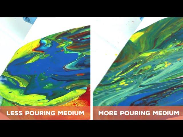 Paint Pouring 101: Pouring Medium to Paint Ratios | DecoArt®