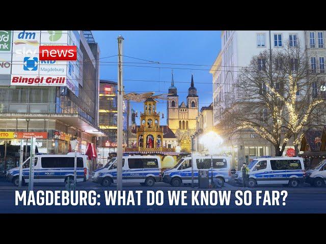 Magdeburg: What we know so far about German Christmas market attack