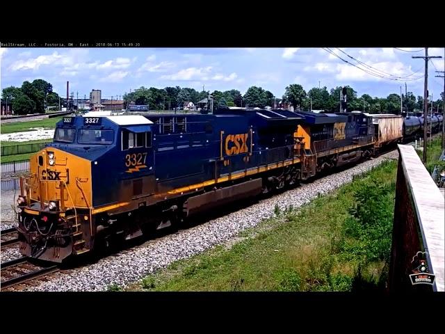 Railstream Railcam Series #92- All Locations (6/13/2018)