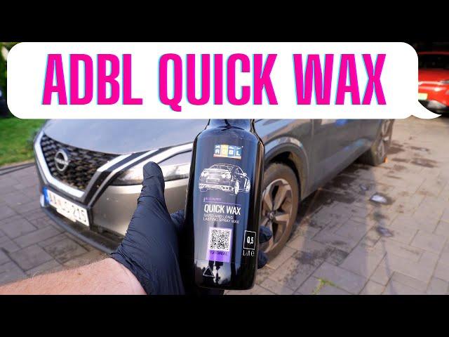 ADBL Quick Wax teszt - HU