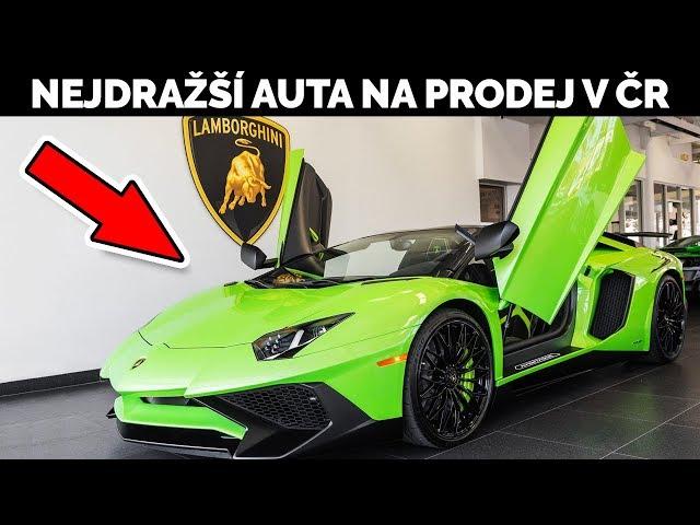 TOP 5 Nejdražší auta v ČR, která si můžete koupit