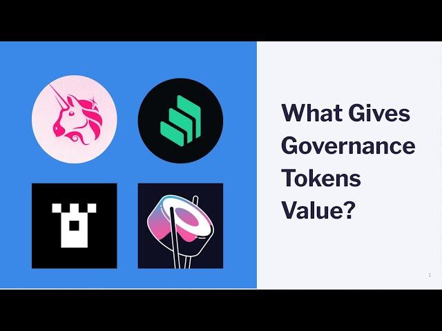 What Gives Governance Tokens Value, and Why They Are Important