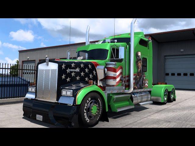 American Truck Simulator / Let's go Trucking / Thrustmaster T300