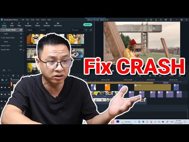 Filmora X Crashing & Lagging? Do This?