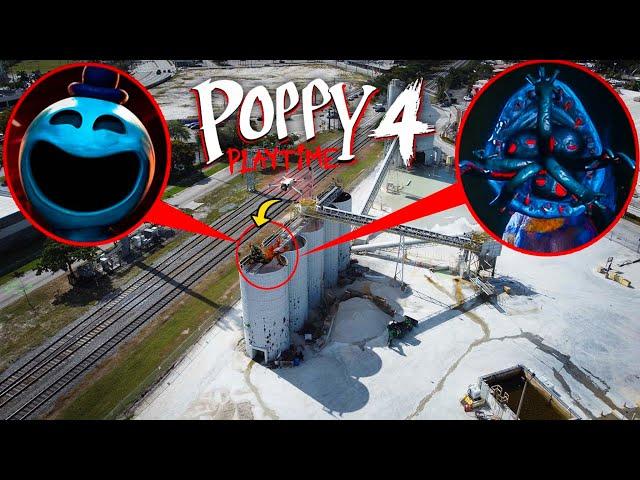 DRONE CATCHES DOEY THE DOUGHMAN & HORROR DOEY IN REAL LIFE *HE ATTACKED ME* | POPPY PLAYTIME 4