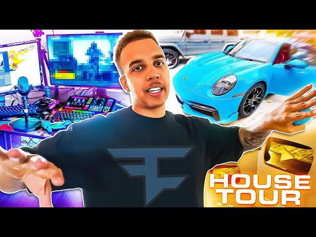 My NEW FaZe House Room Tour + Gaming Setup!