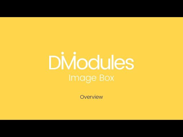 Divi-Modules – Image Box – Overview