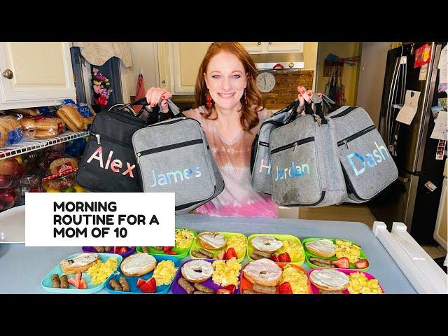 MORNING ROUTINE FOR A MOM OF 10